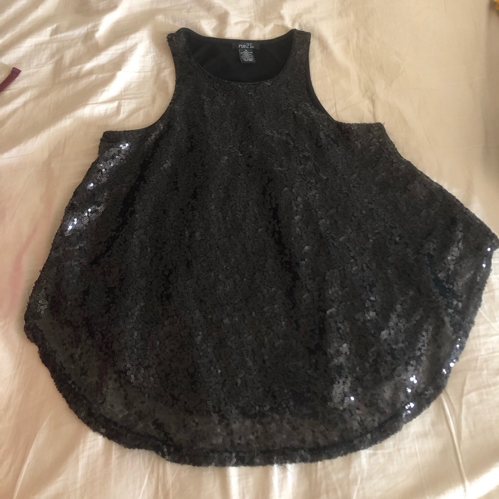 Sequined top